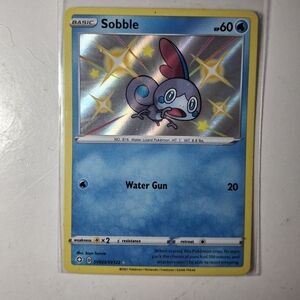Sobble SV025/SV122 Shining Fates Baby Shiny Holo Rare Pokemon Card TCG NM